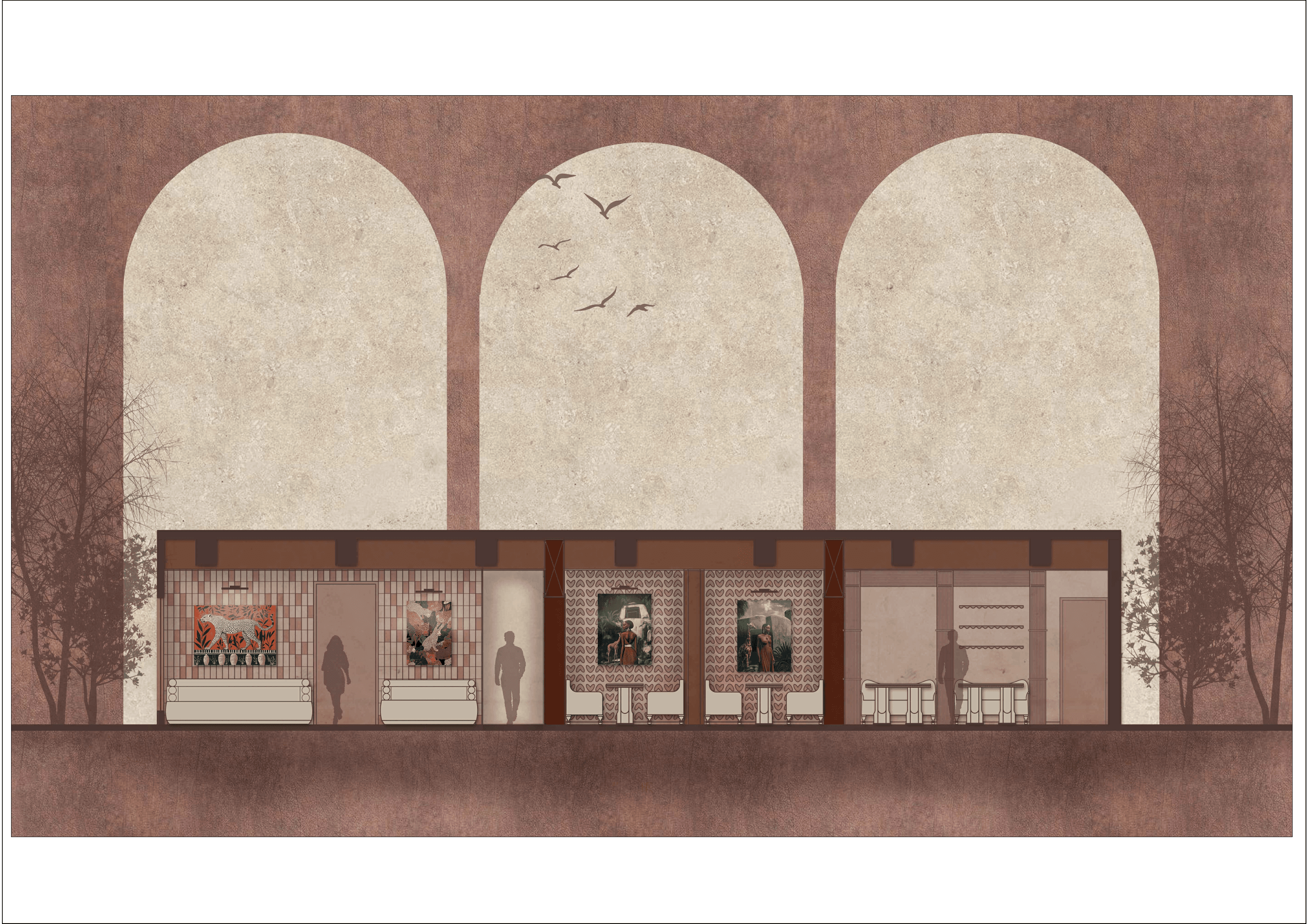 Sectional elevation 2