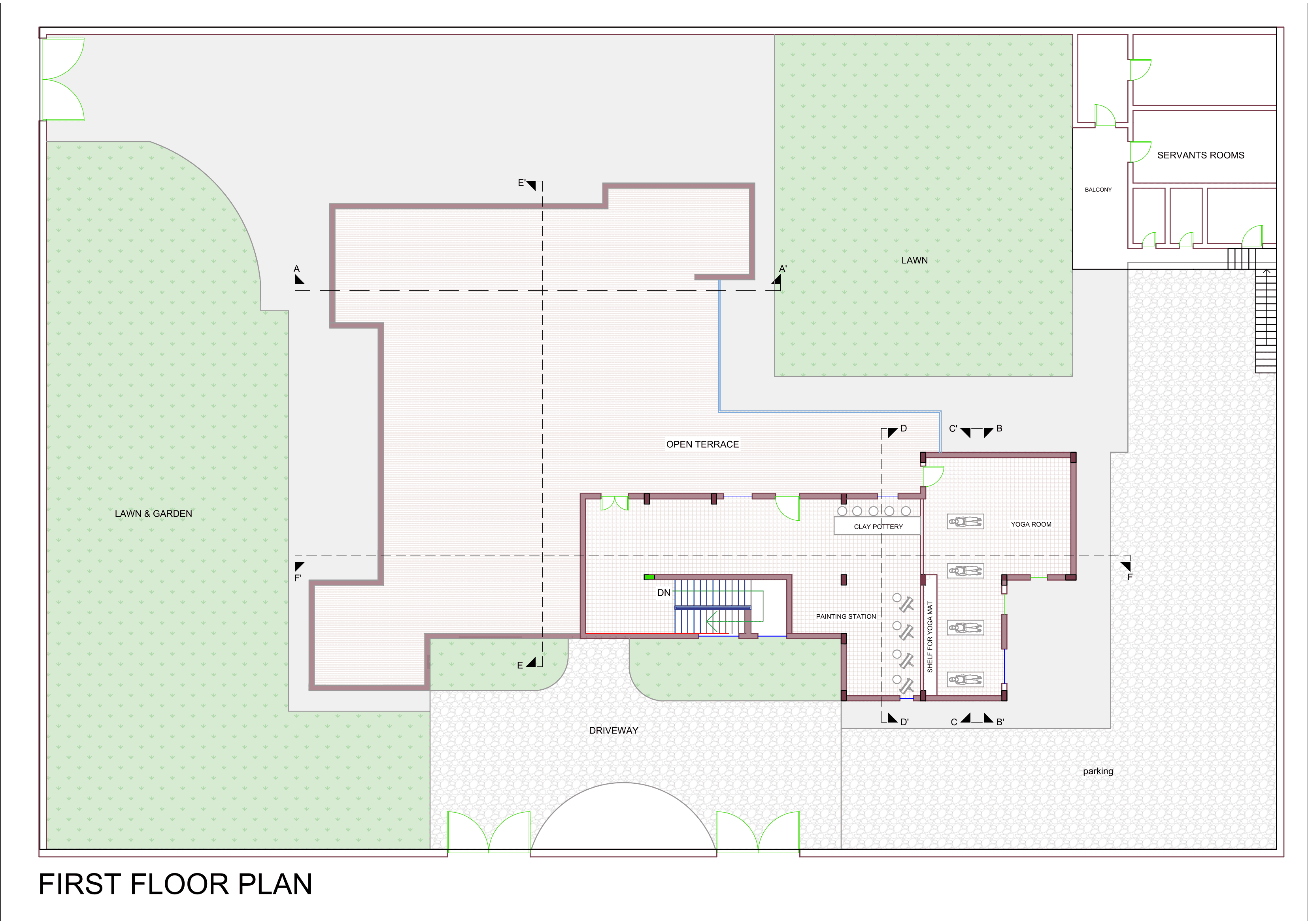 First floor plan