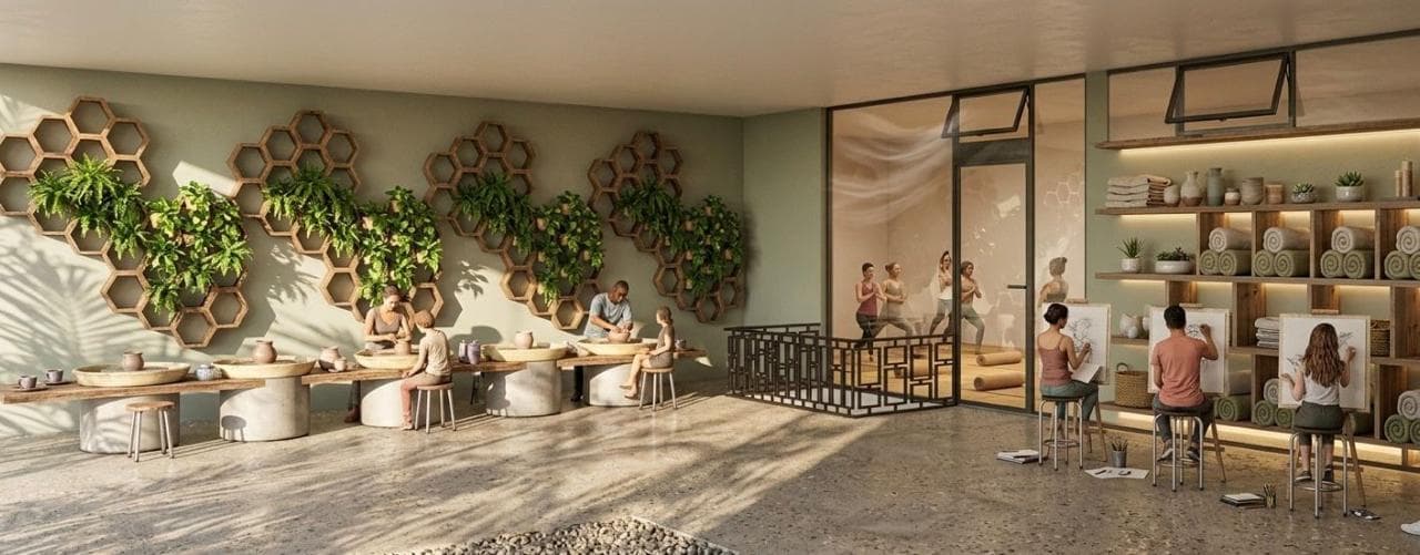 Co-working pods