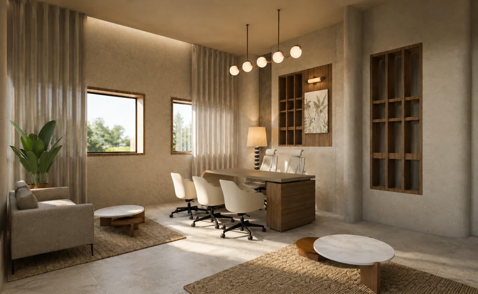 MD office interior