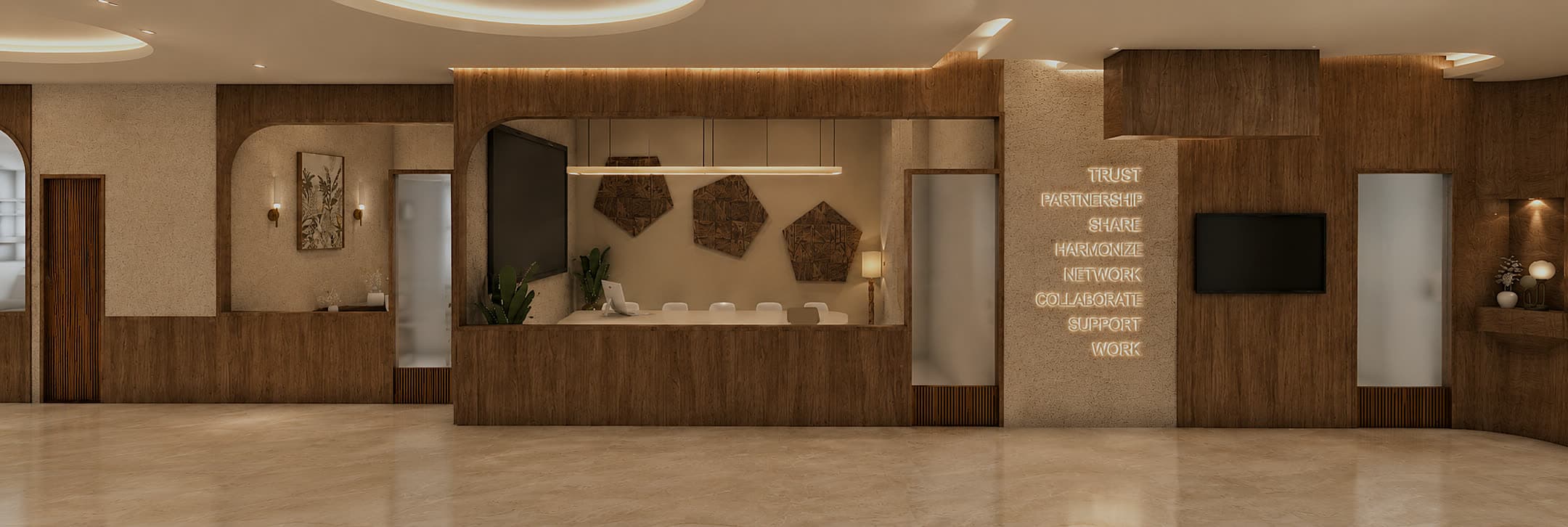 Hallway panorama